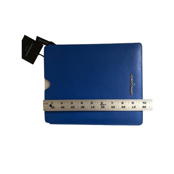 Cynthia Rowley Royal Blue 8x10 Leather Tablet Case - Picture 6 of 6